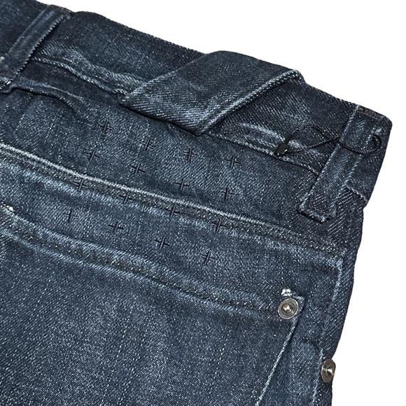 Vintage Y2K Ksubi Joey Neue  Dark Blue Skinny Australia Made Denim Jeans Mens 28 - Picture 5 of 11